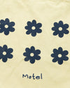 Motel jaune floral