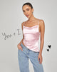 image de Sipin Top en rose satiné