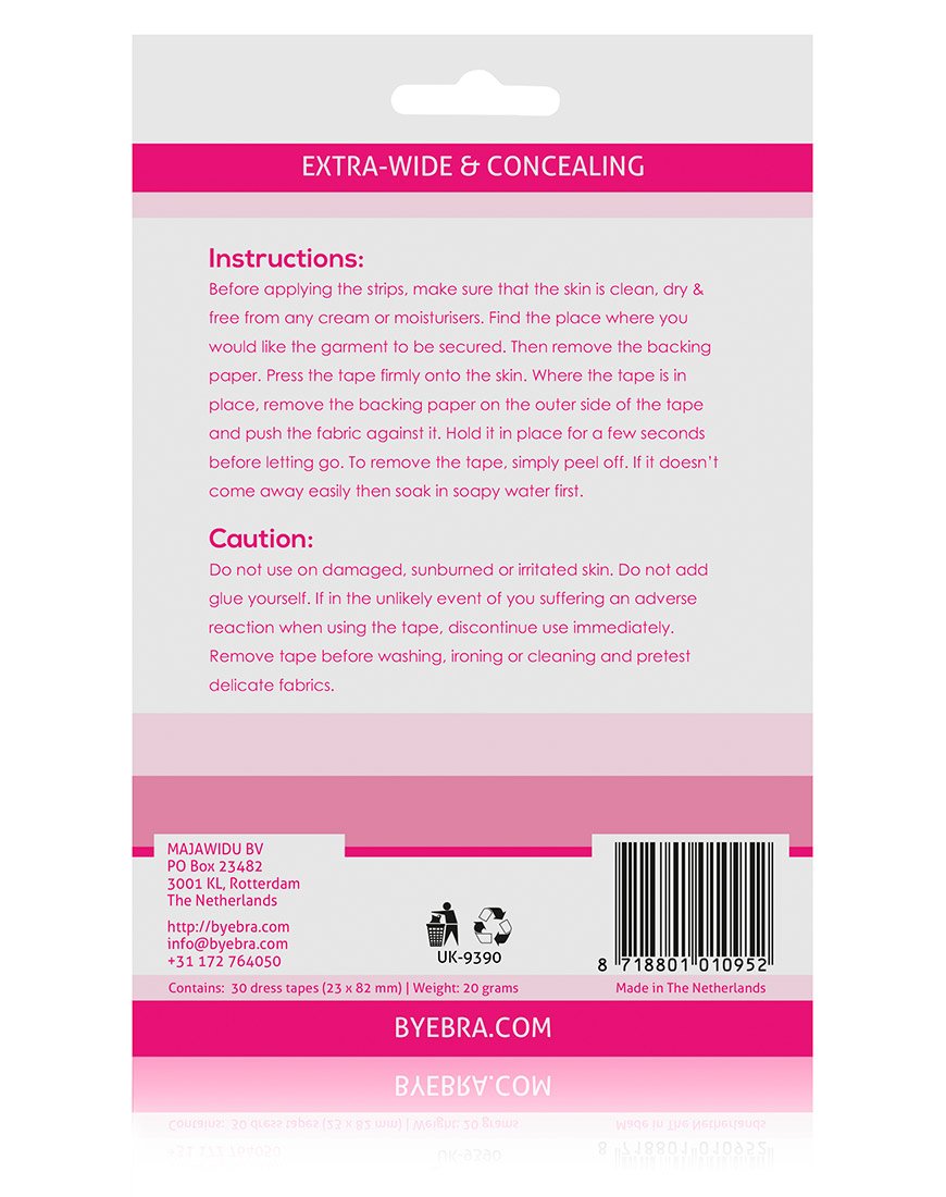 Image de Bye Bra Dress Tape en peau de soie