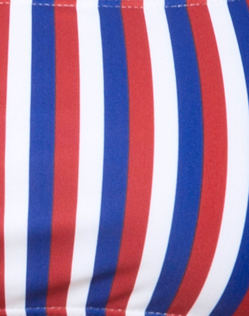 Image de l'Abadie Bottom Bikini en Triple Stripe