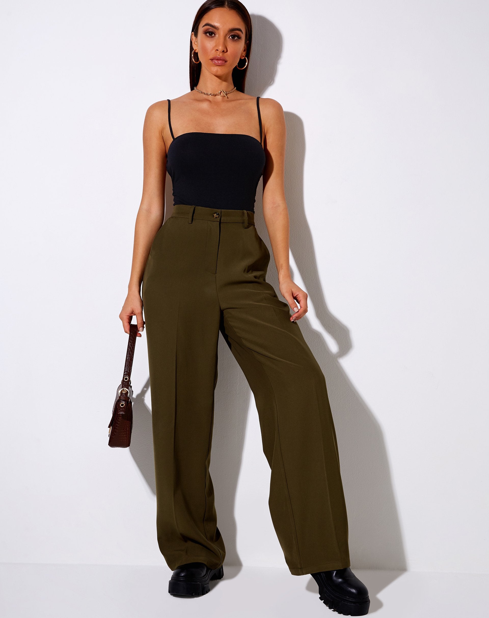 Image du pantalon Abba en kaki