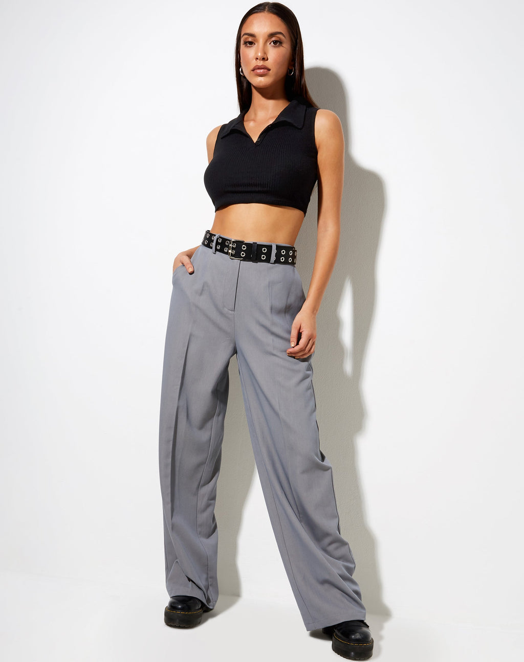 Pantalon Abba en gris
