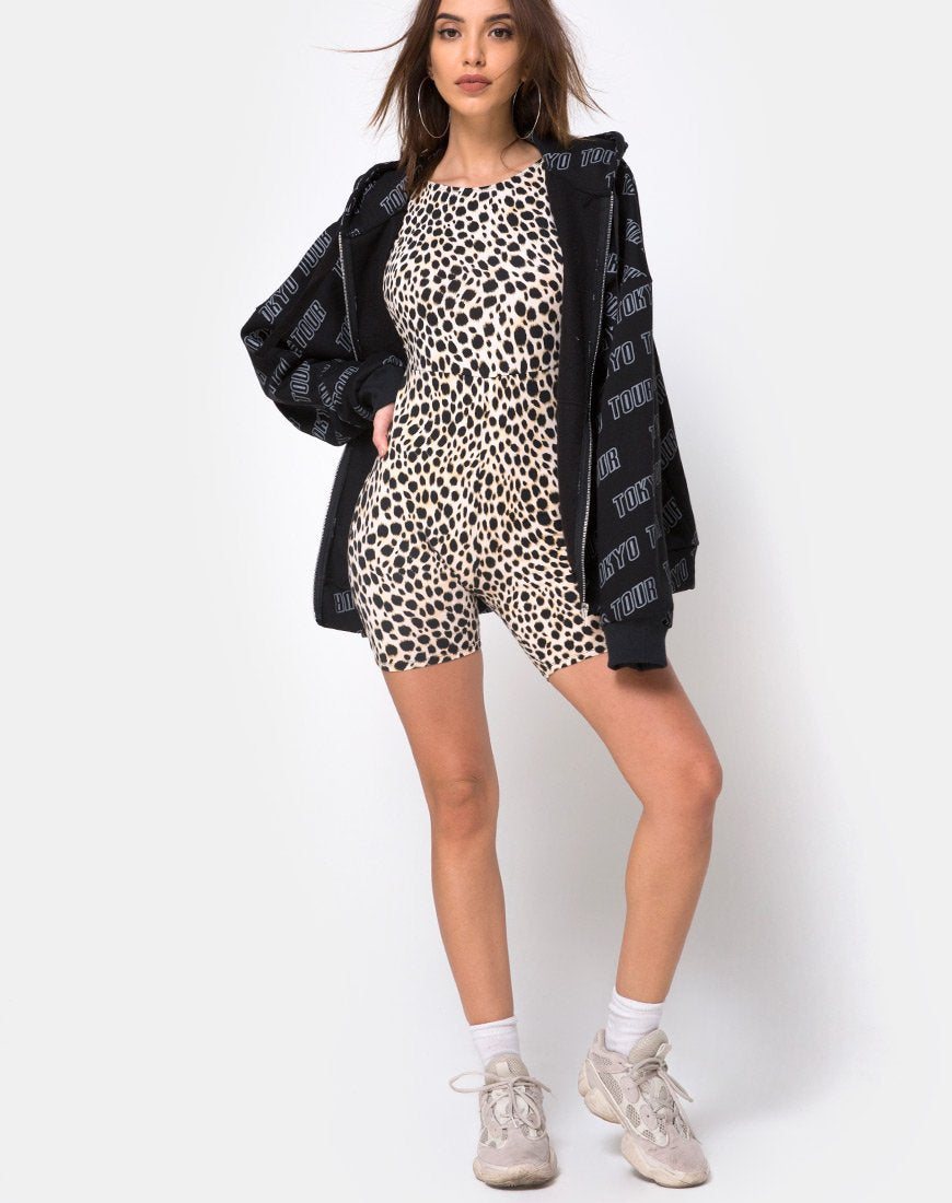 Image de l'Acro Unitard en Cheetah
