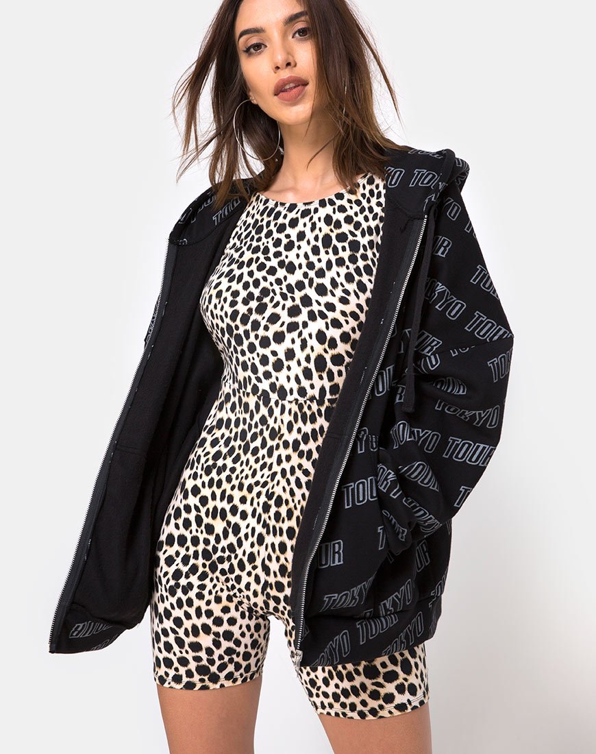 Image de l'Acro Unitard en Cheetah