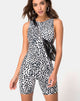 Image de l'Acro Unitard en dalmatien