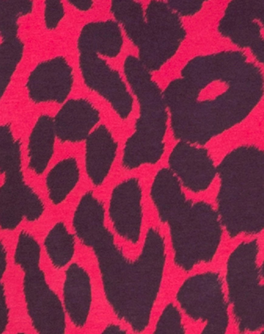 Image de l'Acro Unitard en Oversize Jaguar Red