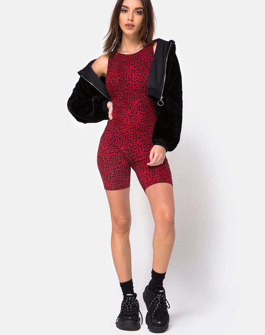 Image de l'Acro Unitard en Coloured Animal