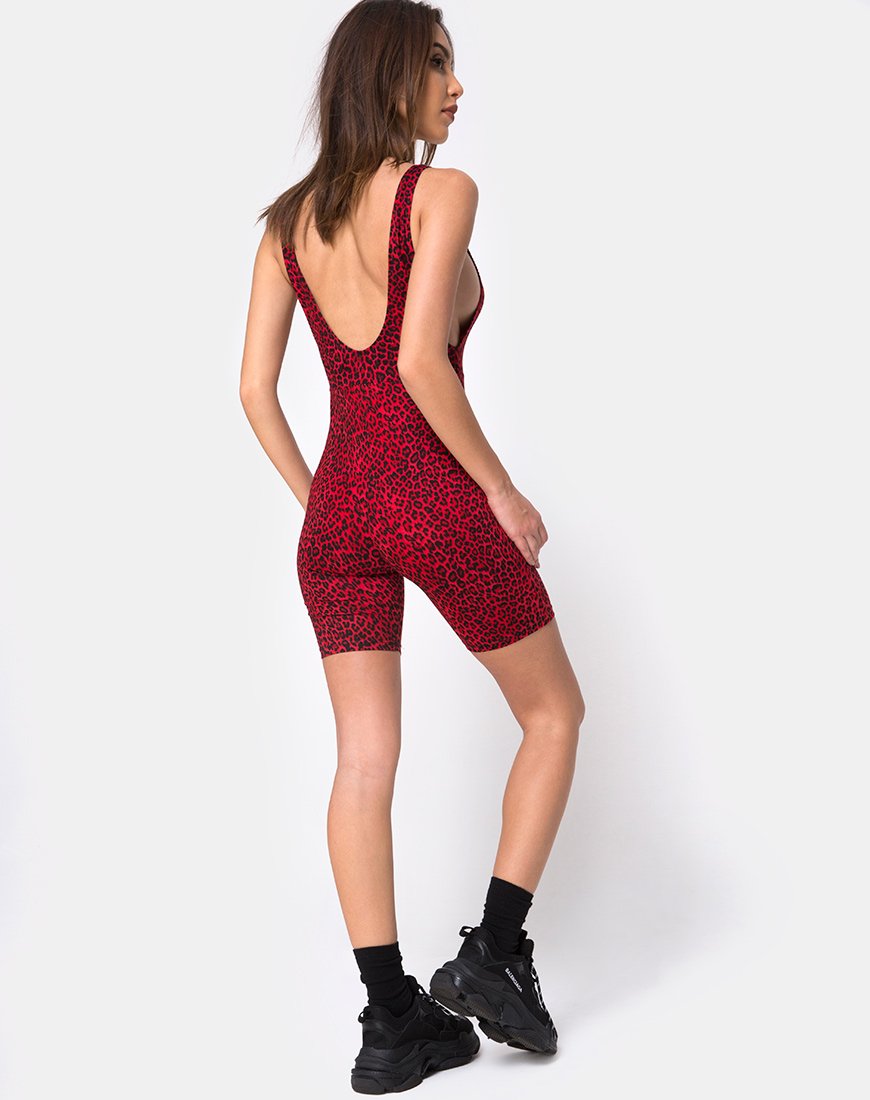 Image de l'Acro Unitard en Coloured Animal