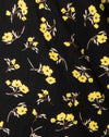 Bouton d'or noir et jaune