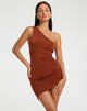 Image de Aderai Mini Dress in Coffee Bean