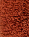 Mini Croc Marron