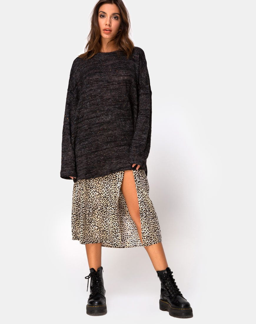 Image de l'Ajie Jumper in Black Knit