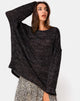 Image de l'Ajie Jumper in Black Knit