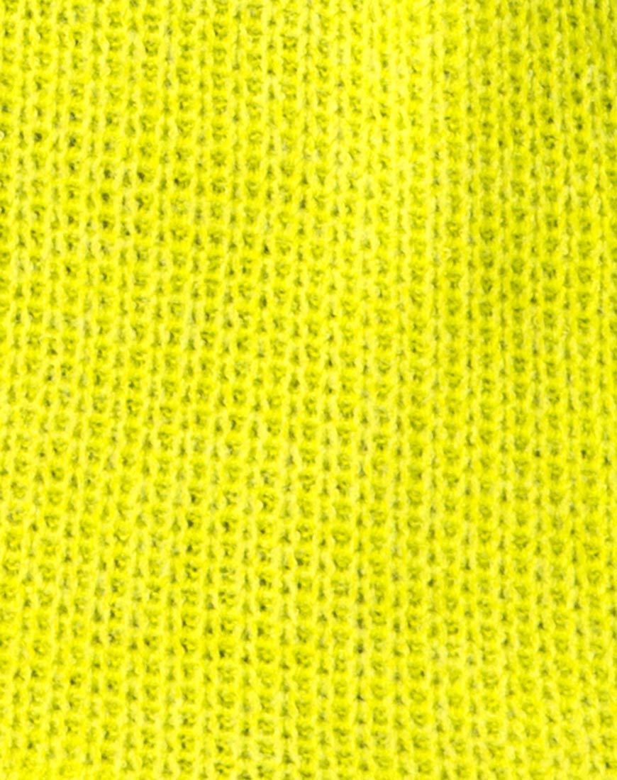 Image de Ajie Oversize Jumper in Lime