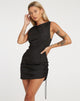 image de Ajime Mini Dress in Parachute Black