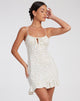 Image de Mini robe Alaca en Pretty Petal Ivory