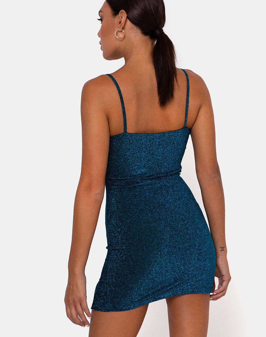 Image of Alene Bodycon Dress in Sapphire Blue