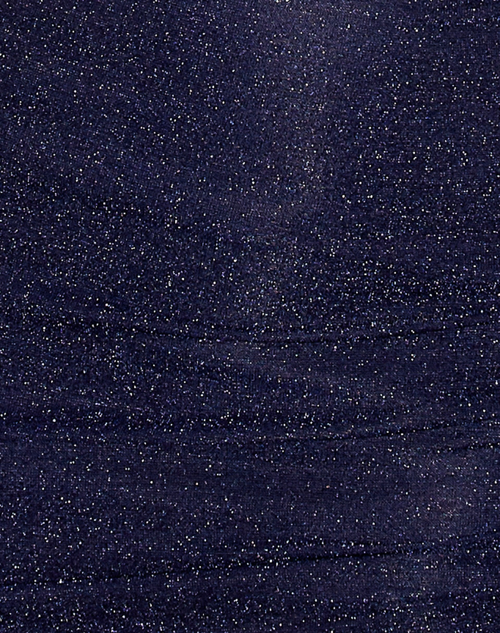 Image of Alexis Bodycon Dress in Glitter Lurex Navy Blue
