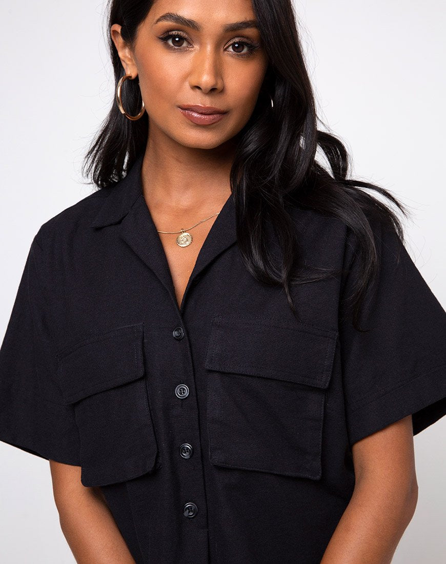 Image de Alka Ultility Shirt in Black