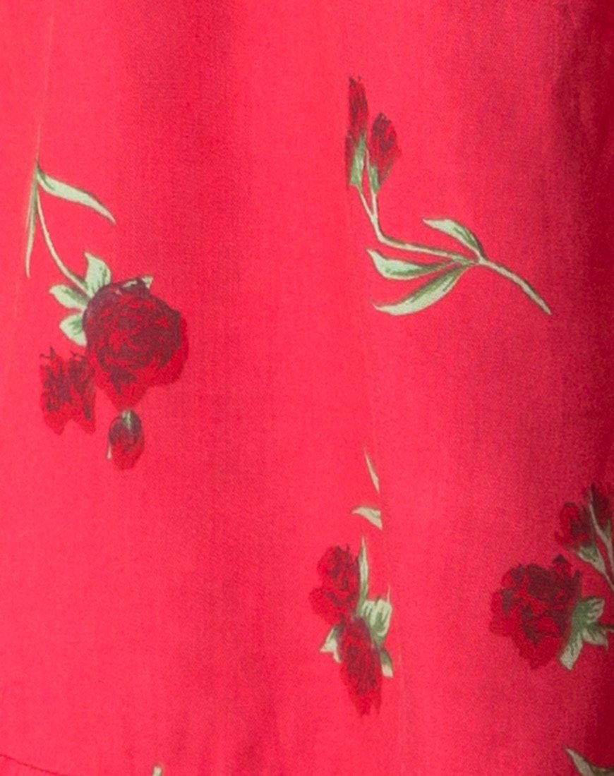 Image de la combinaison Altary en rouge rose