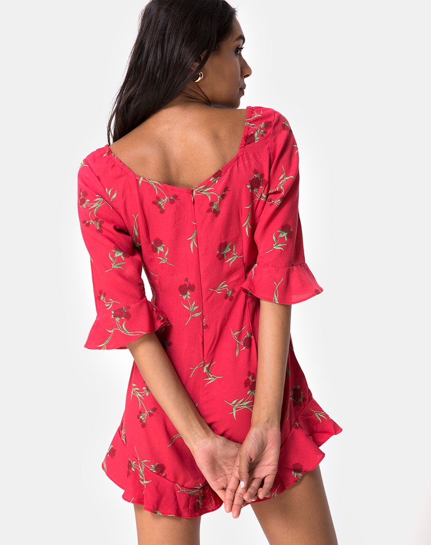 Combinaison Altary, Rouge Rose Pink