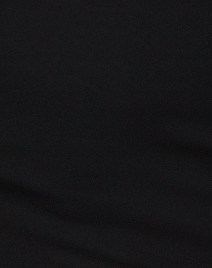 Image of Alvina Bodycon Dress in Black