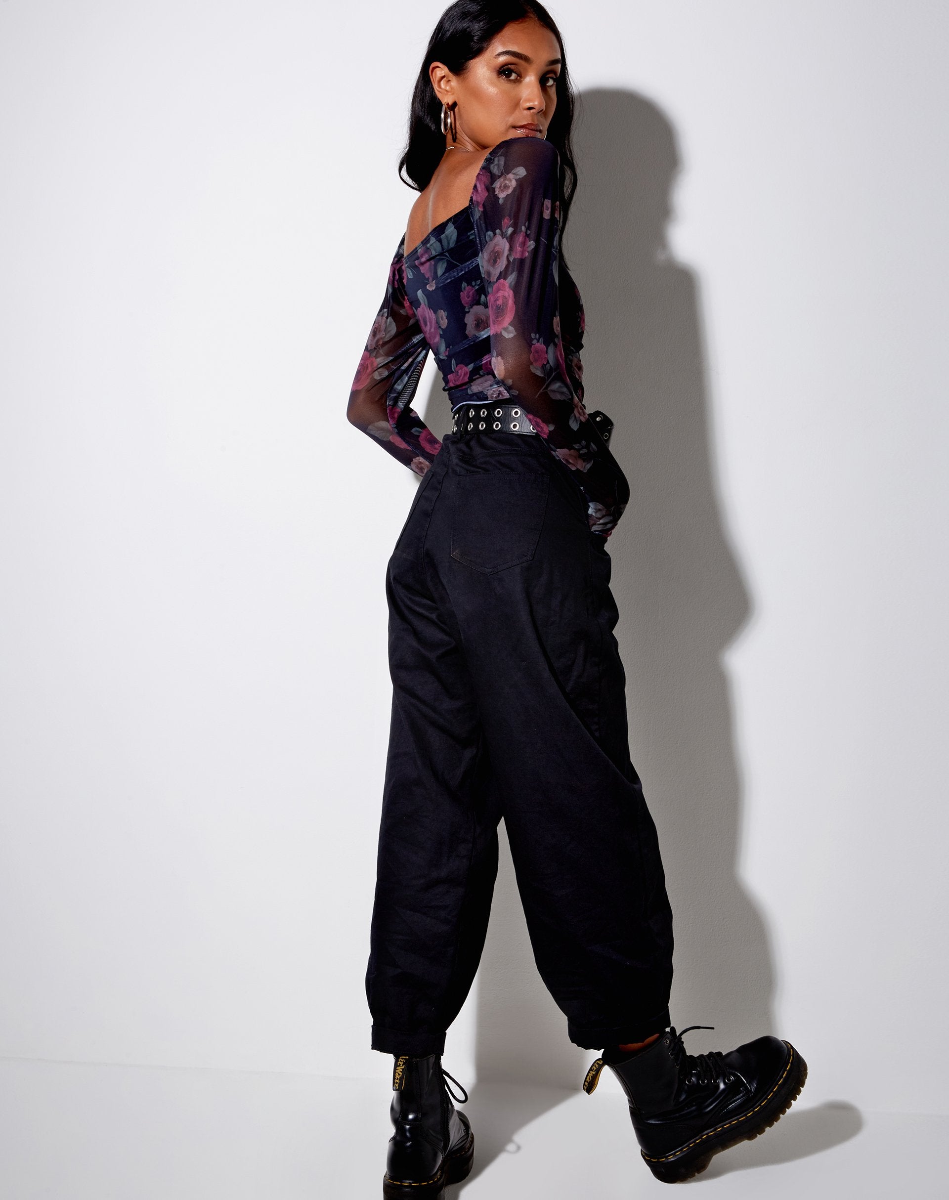 Image de Amara Crop Top in Gothic Rose