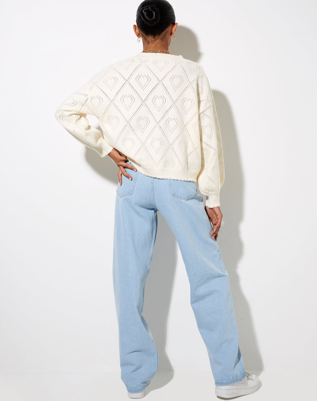Pull Ammar en Diamond and Heart Cream