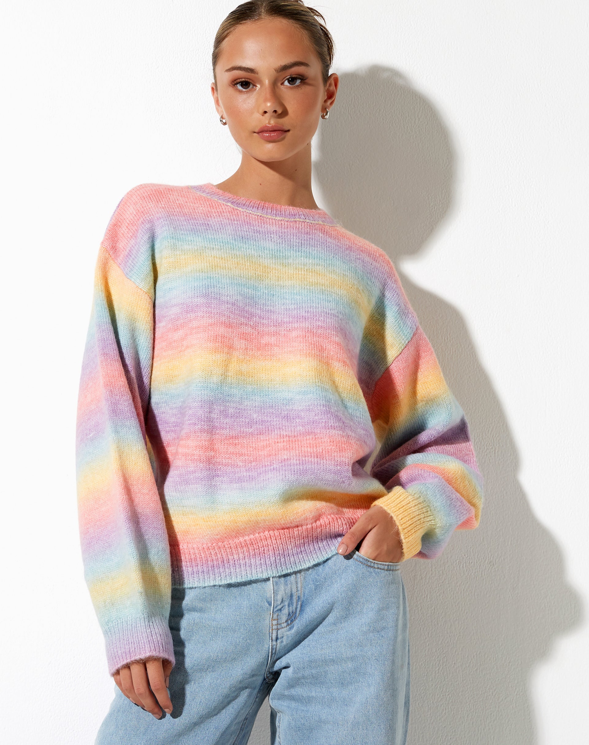 Image de l'Ammaria Jumper en violet et bleu