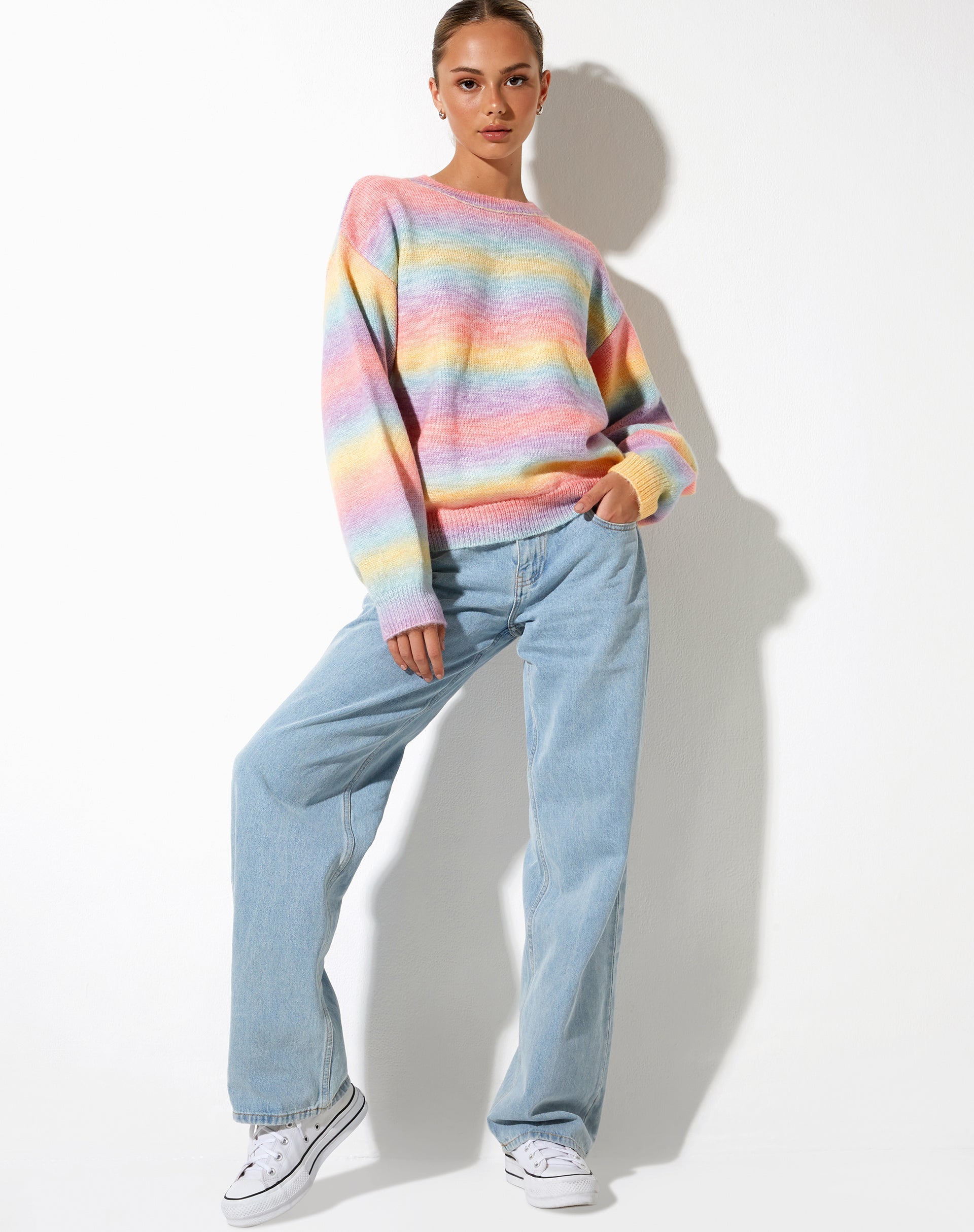 Image de l'Ammaria Jumper en violet et bleu