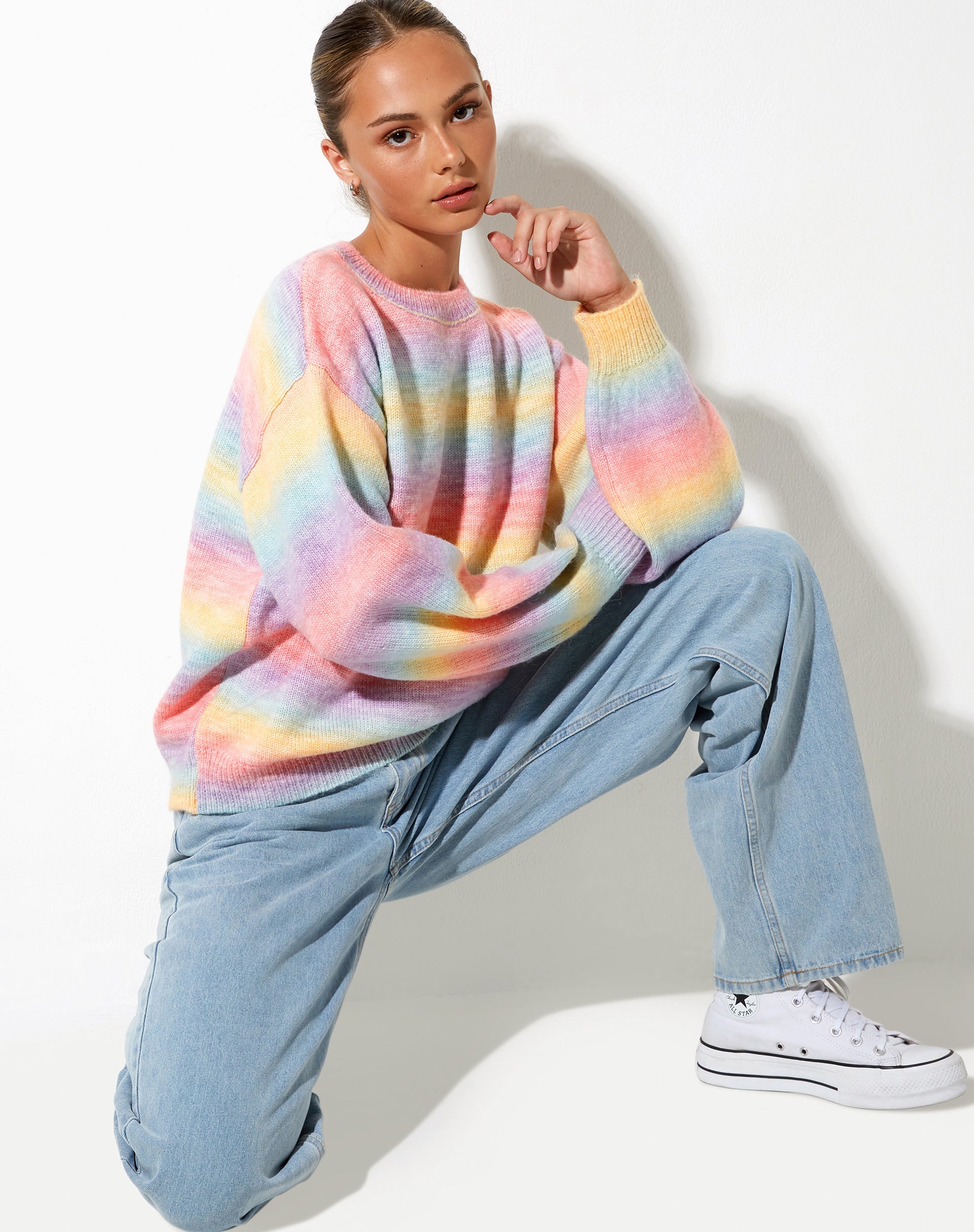 Image de l'Ammaria Jumper en violet et bleu