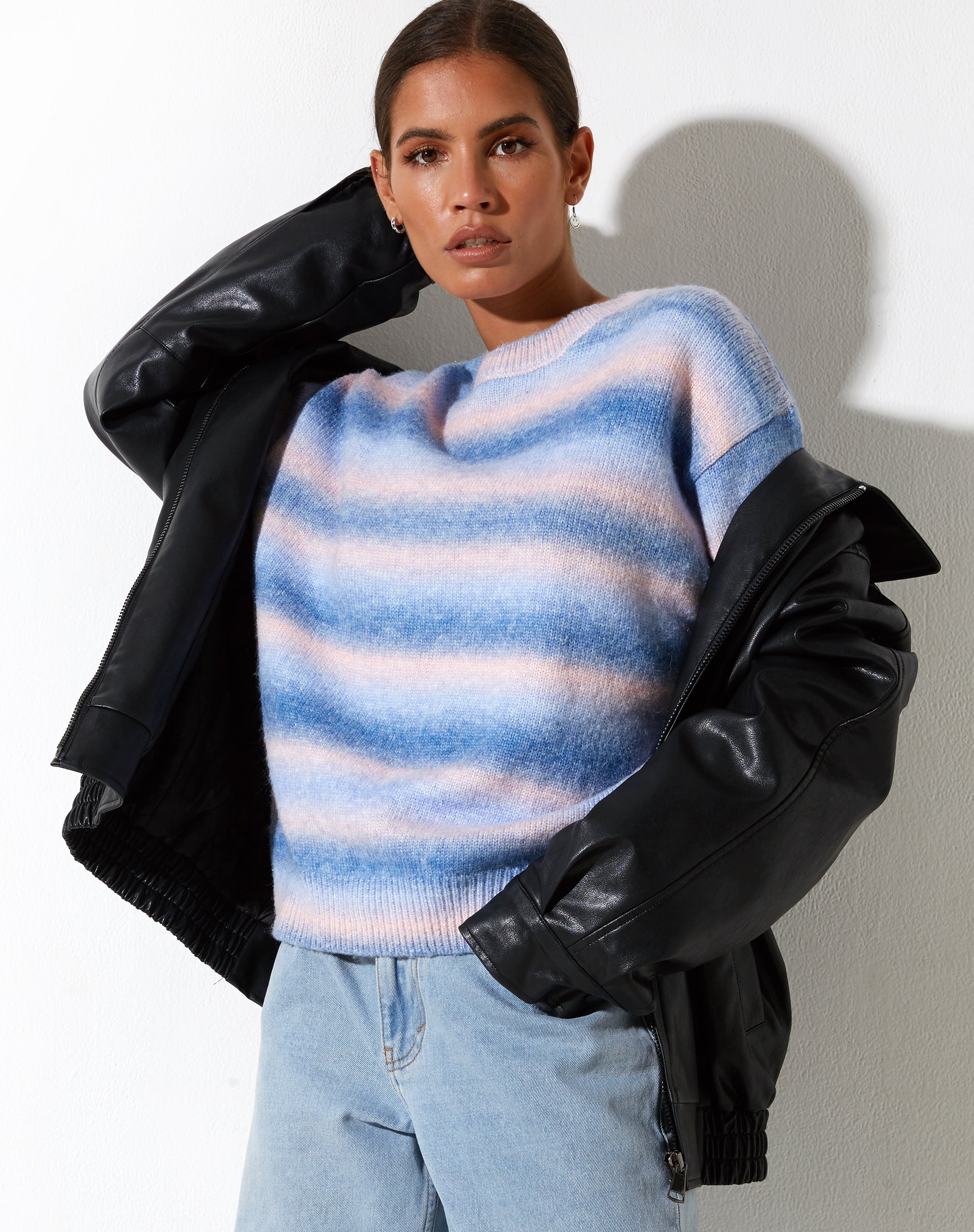 Image de l'Ammaria Jumper en rose et bleu
