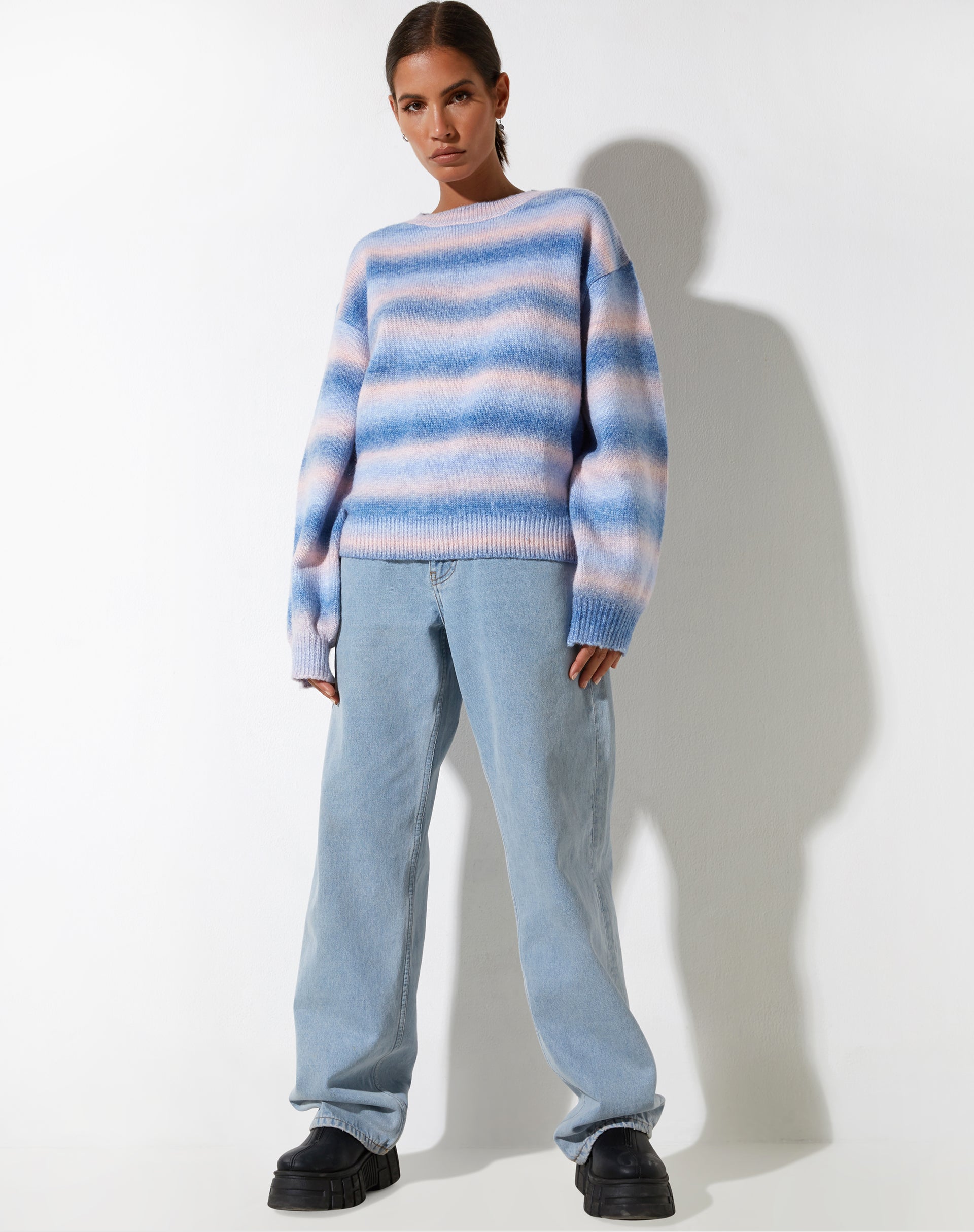 Image de l'Ammaria Jumper en rose et bleu