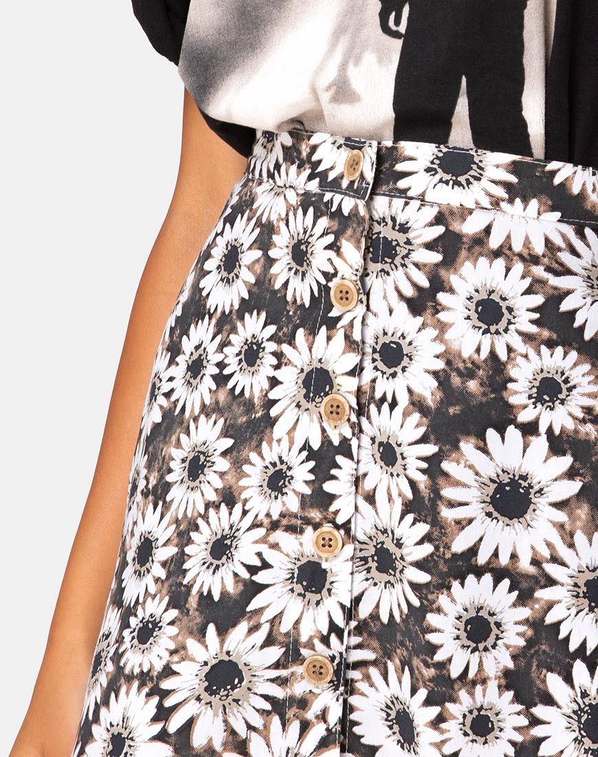 Image de la mini-jupe Andrea en Dyed Daisy
