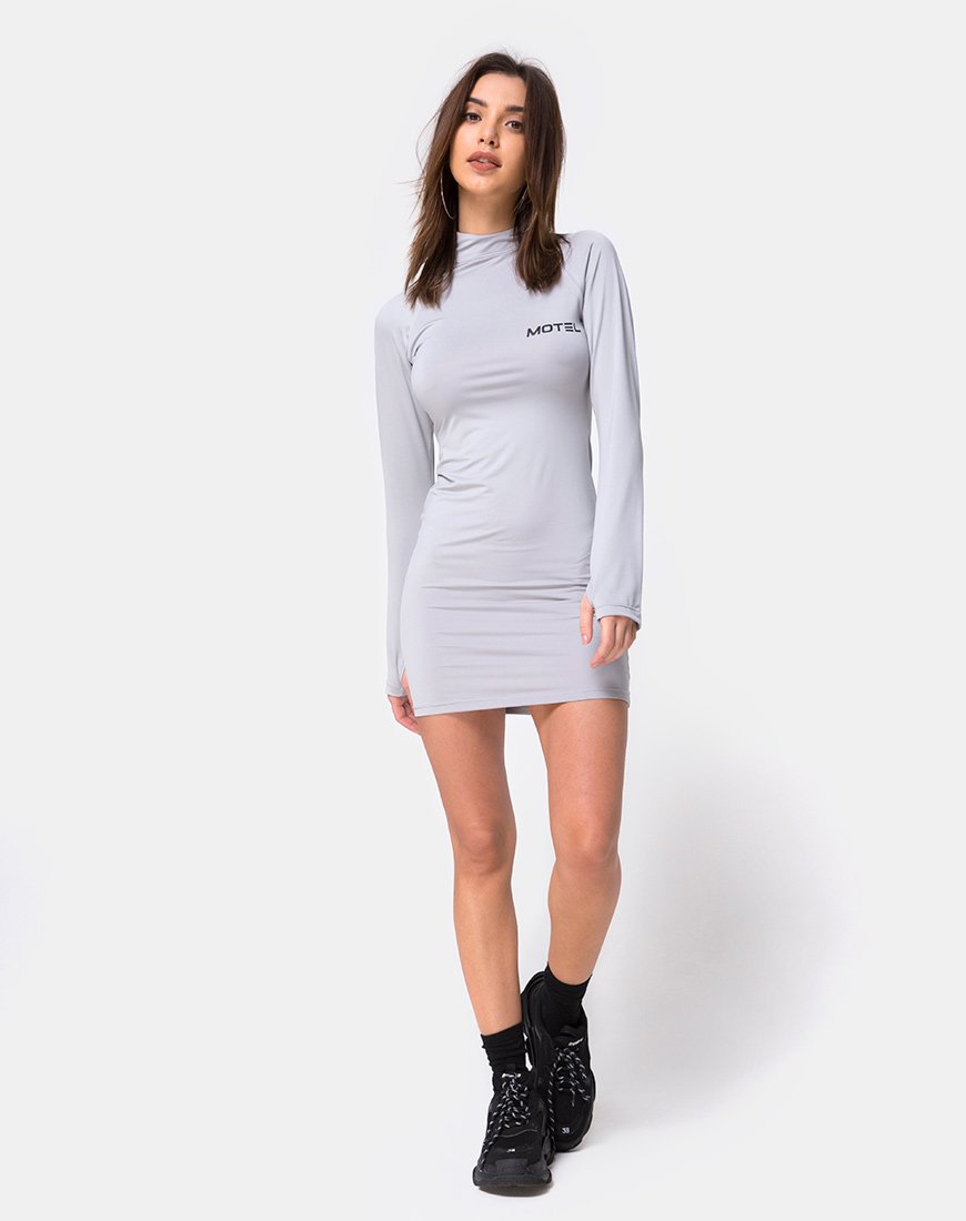 Image de Anegan Bodycon Dress in Grey Motel