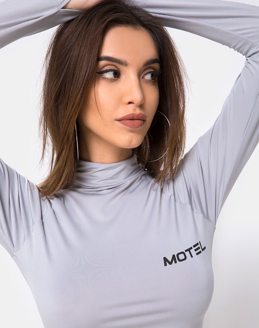 Image de Anegan Bodycon Dress in Grey Motel