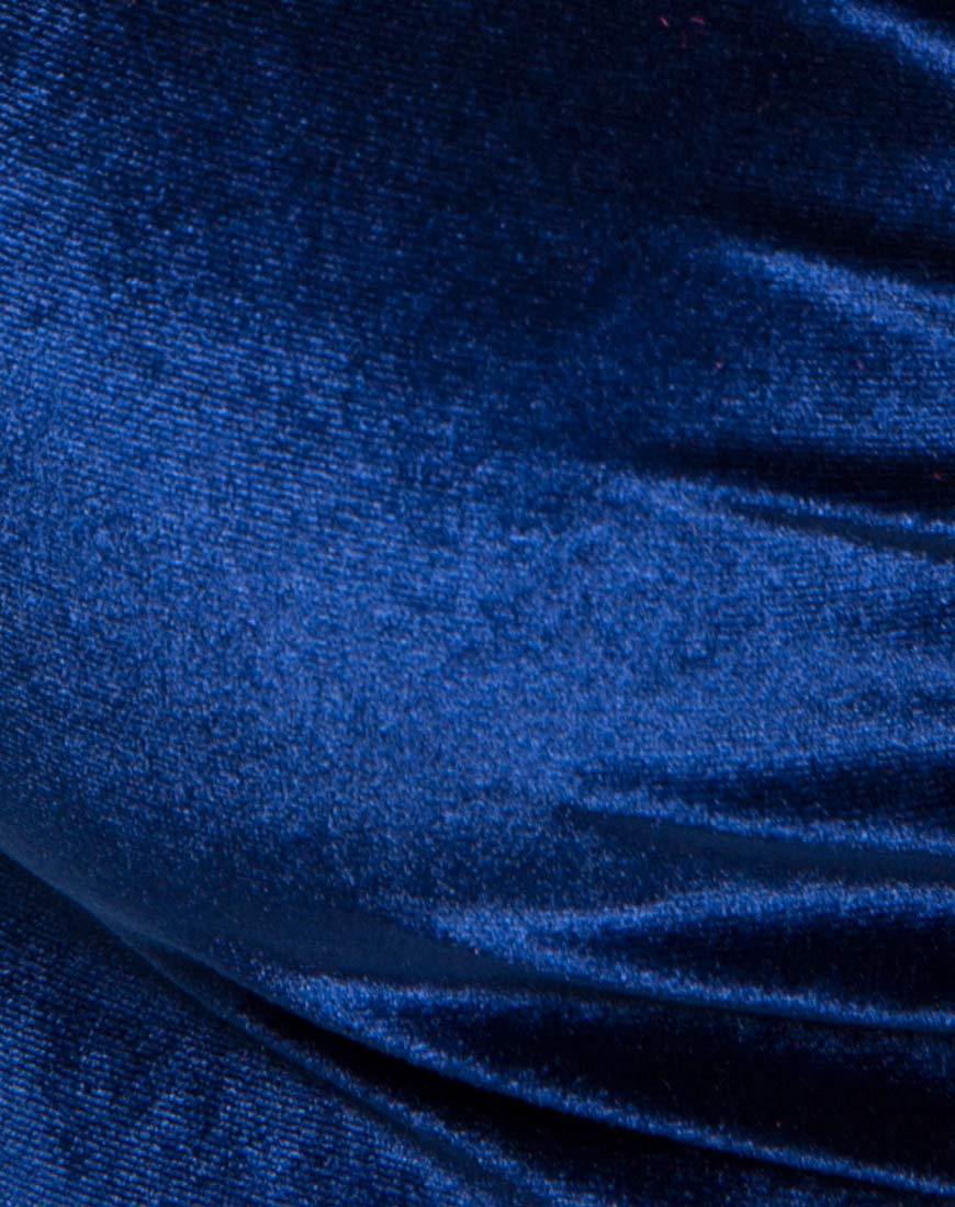 Image de Angel Crop Top in Velvet Navy