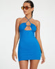 Image de la Mini robe Anja en Aqua