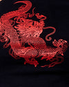 Dragon noir rouge