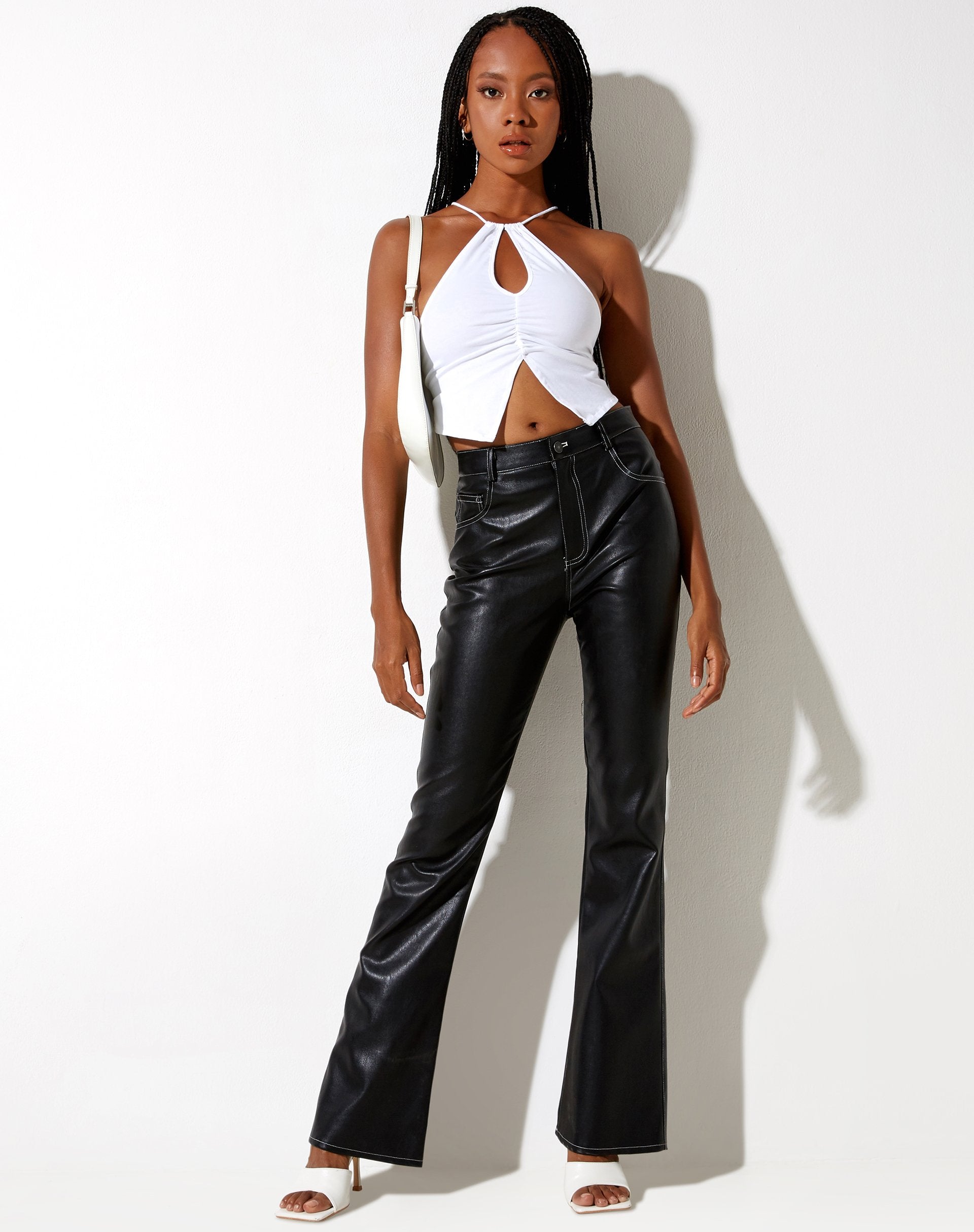 Image de Asmi Crop Top in White