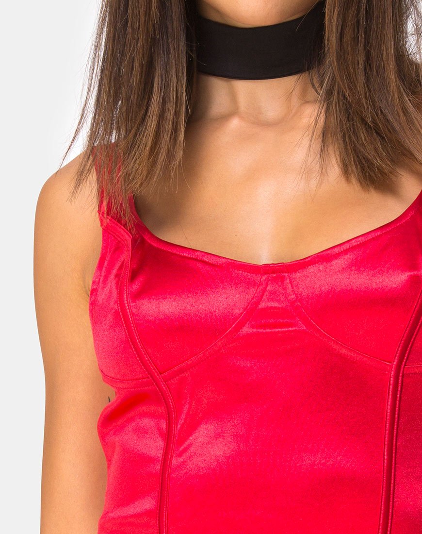 Image de la robe Atel en rouge