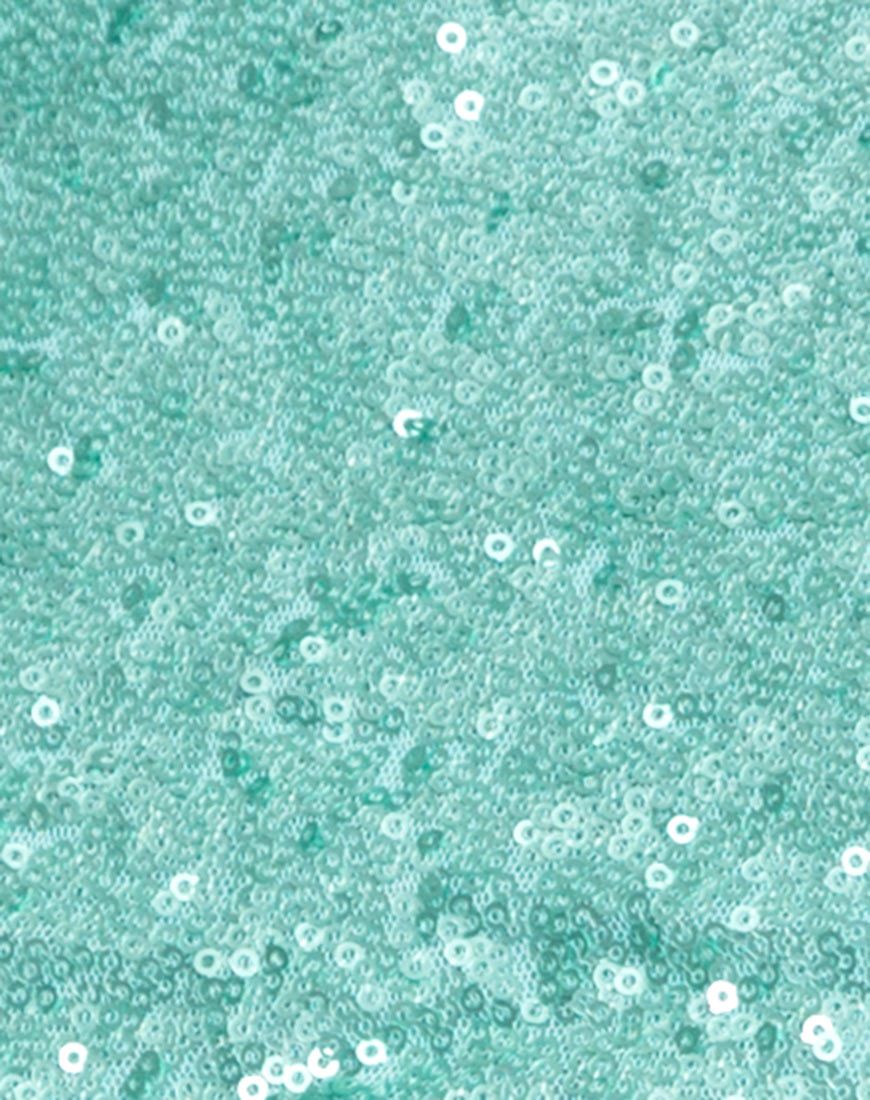 Image de Athena Top in Peppermint Mini Sequin