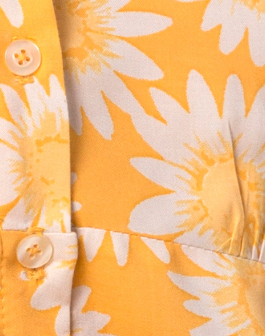 Image de Auvaly Slip Dress in Sunkissed Floral Yellow