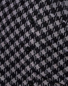 Maille Diagonale Dogtooth Noir et Tan