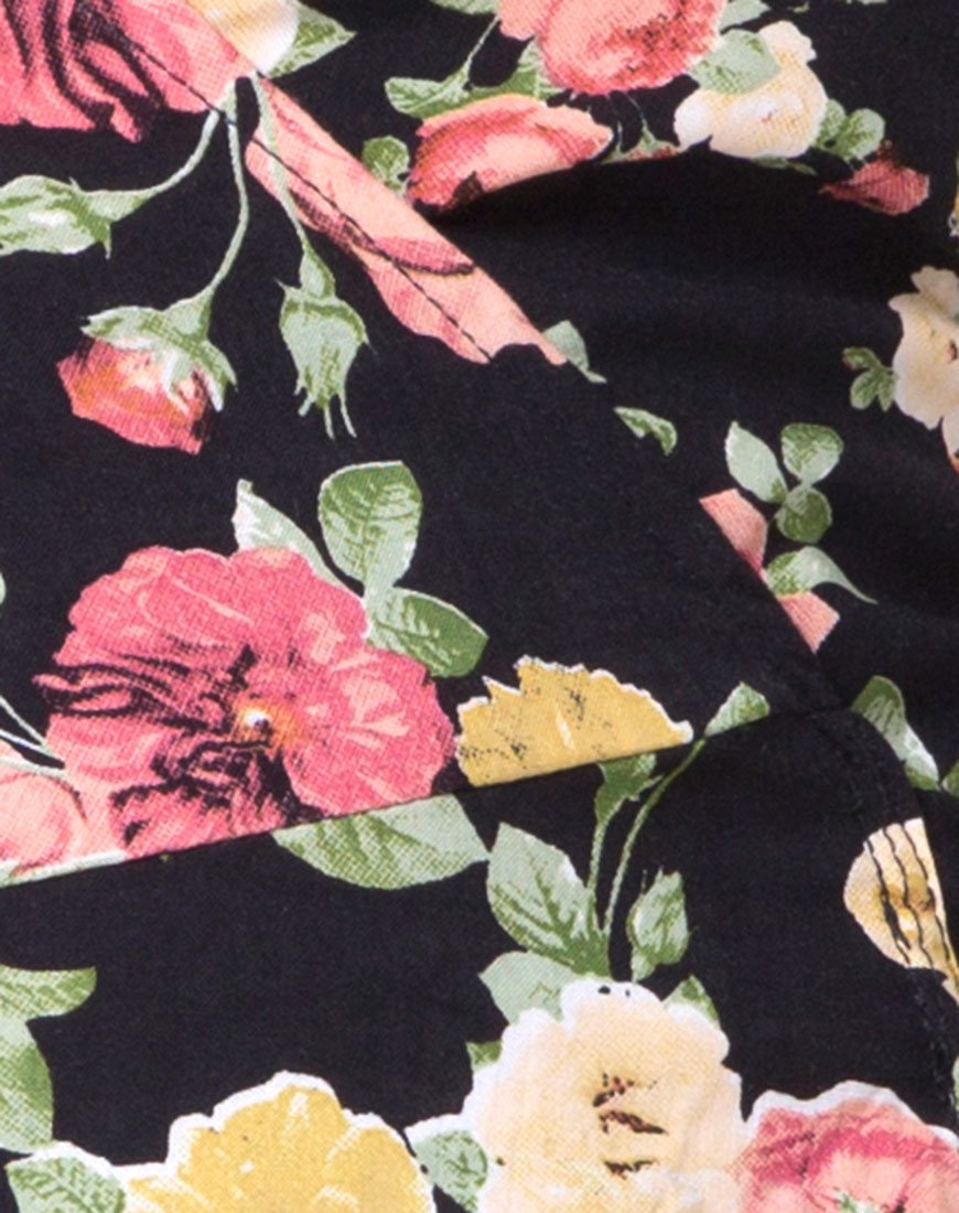Image of Azetti Wrap Dress in Vintage Floral