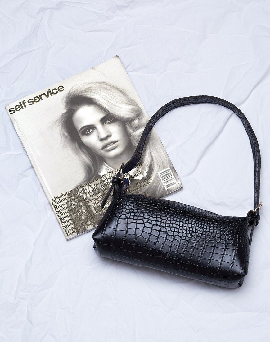 Image du sac à bandoulière Leila en noir