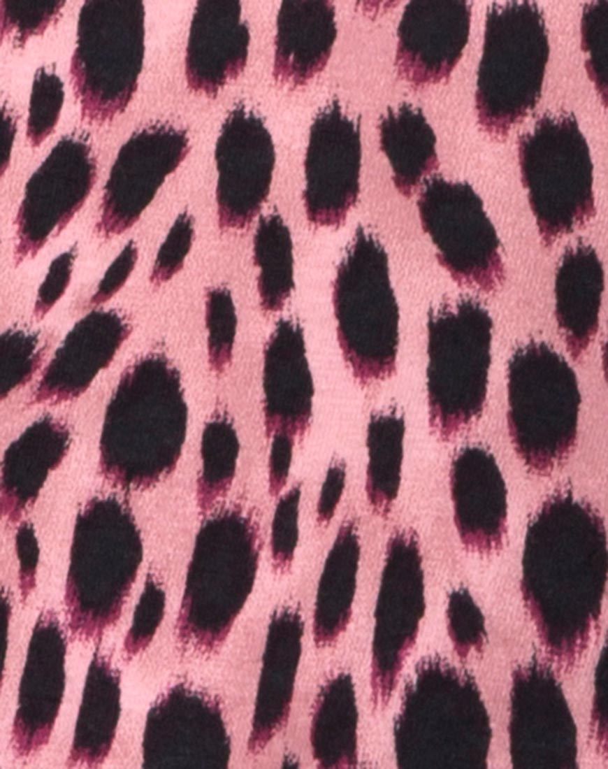 Image de Baja Bodice in Pink Cheetah