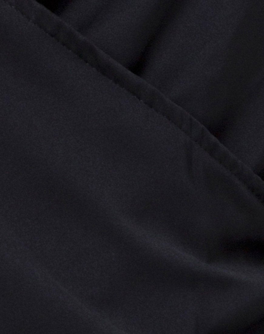 Image de Bartier Mini Robe en Satin Max Zara Noir