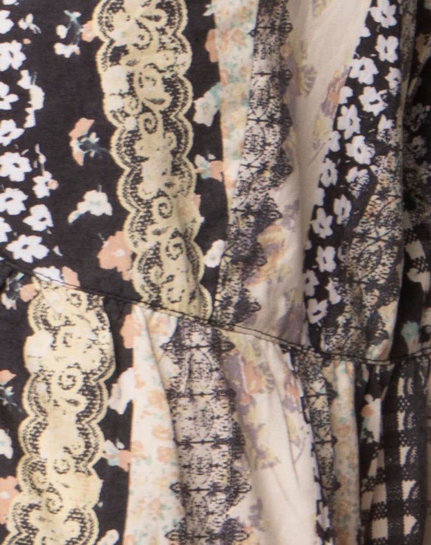 Image de Basel Crop Top in Grunge Lace