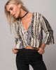 Image de Basel Crop Top in Grunge Lace